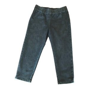 Soft Surroundings Pull On Cropped Jeans